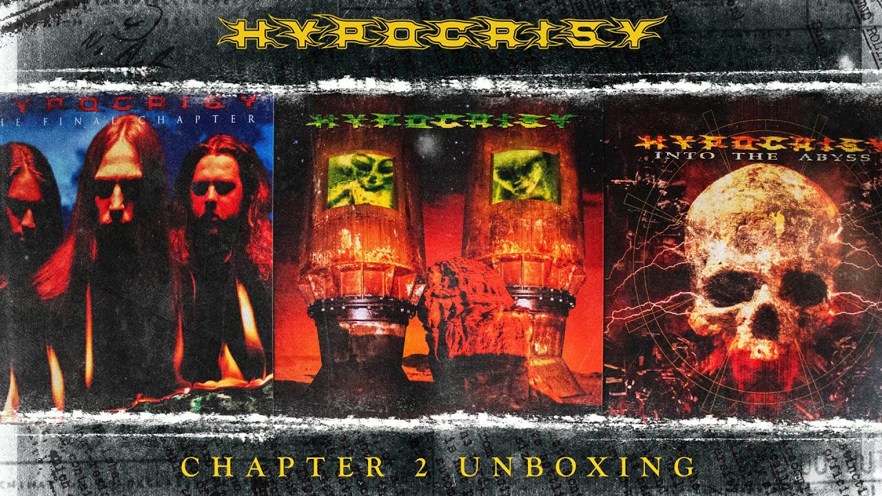 HYPOCRISY - Chapter 2 Vinyl Reissue - Unboxing