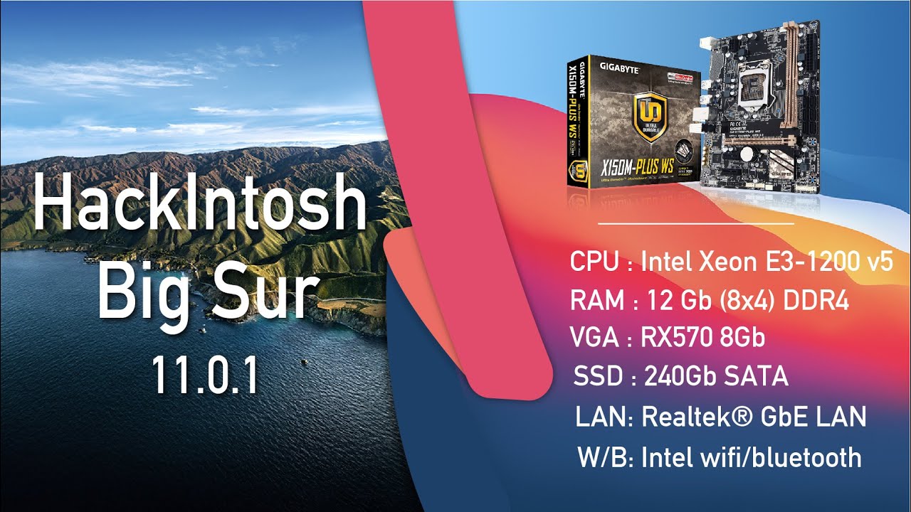 Install Hackintosh Big Sur 11.0 OpenCore & Fix Intel WiFi + Bluetooth