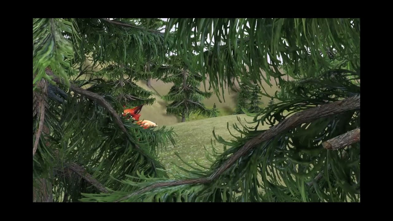 Full Terrain making scene with animation iclone