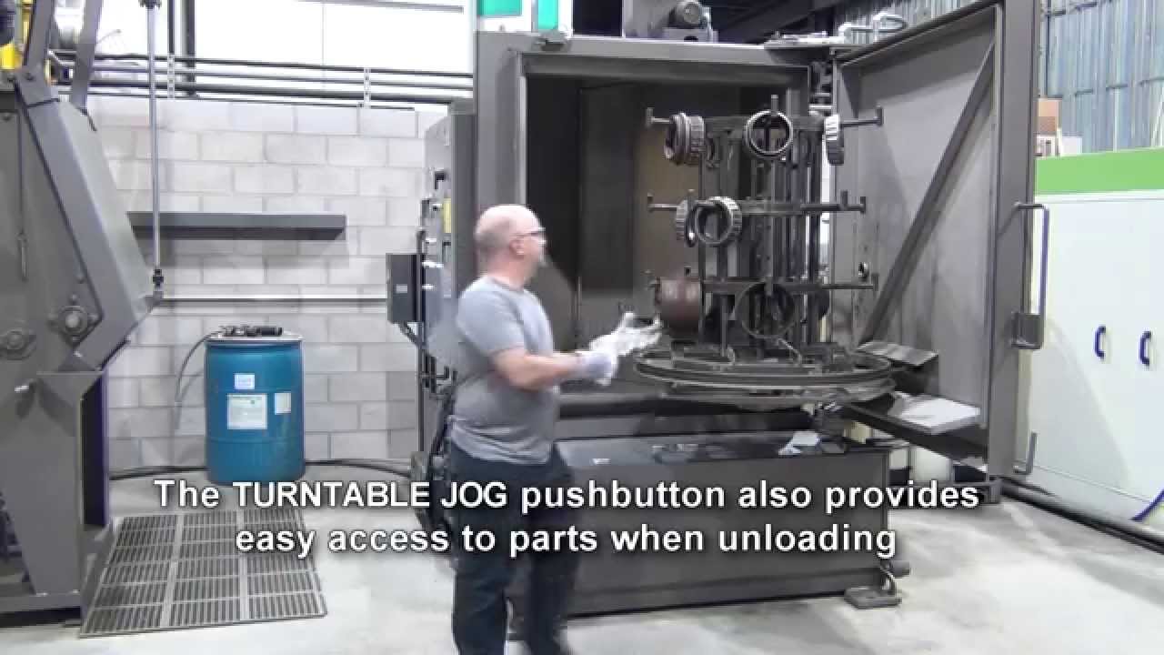 Degreasing and cleaning of railway bearings prior to reconditioning - PROCECO Spray Cabinet Washers