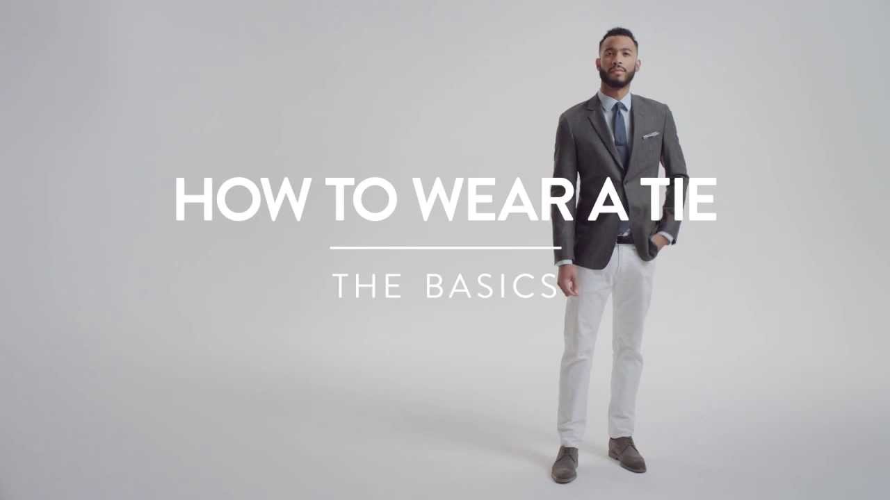 How to Wear a Tie: The Basics | Nordstrom Men's Shop