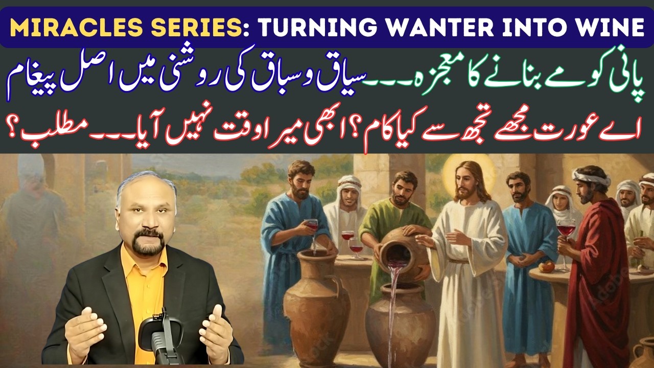 7 Minutes with God - 2/2/26 - پانی کا مے بنانا || Turning Water into Wine || اصل مفہوم