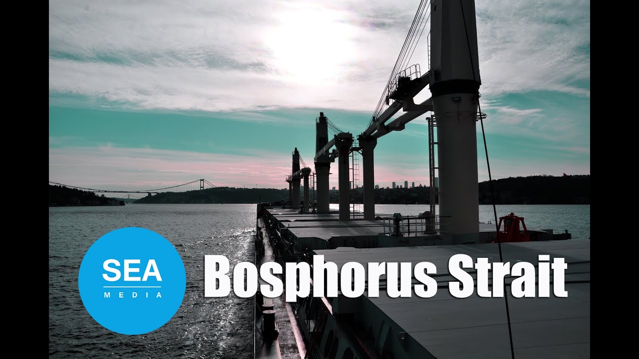 Bosphorus Strait (Time lapse from Sea Media)