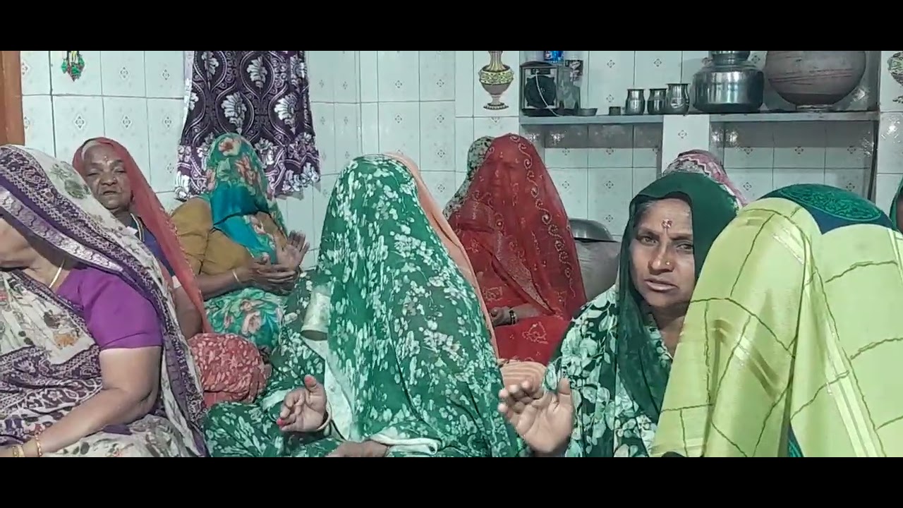 સામજીભાઇના સ્વરમા થાળ નીરાંત સત્સંગ કોરડા 