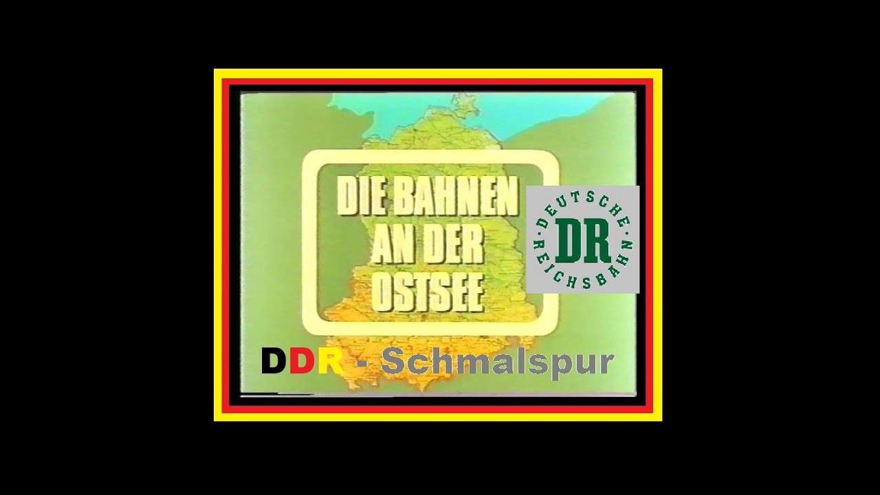 Schmalspurbahnen in der DDR an der Ostsee [Deutsche Reichsbahn1984 -1987]