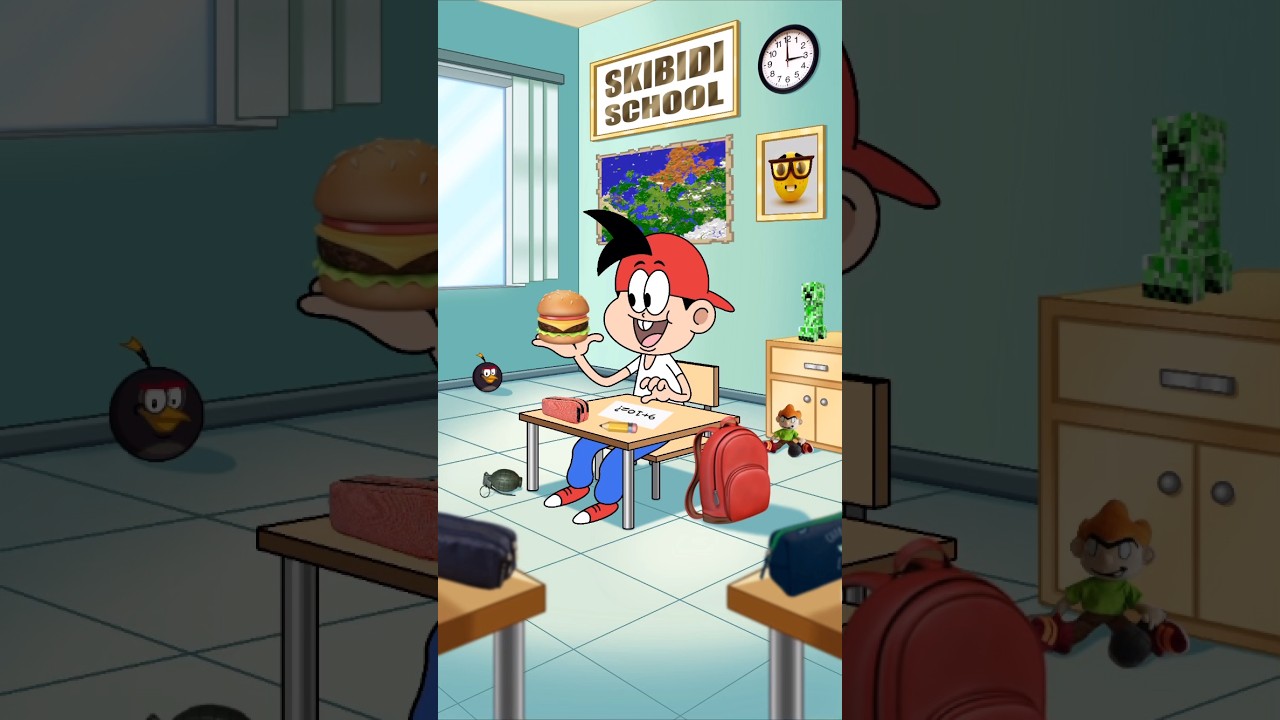 Spicy hamburger🍔 #2danimation #animation #comedy #jokes #minecraft #skibiditoilet #tf2