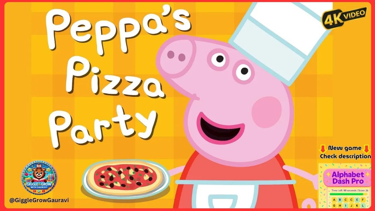 Peppa's Pizza Party (Peppa Pig): 📚A Fun Read-Aloud Adventure!