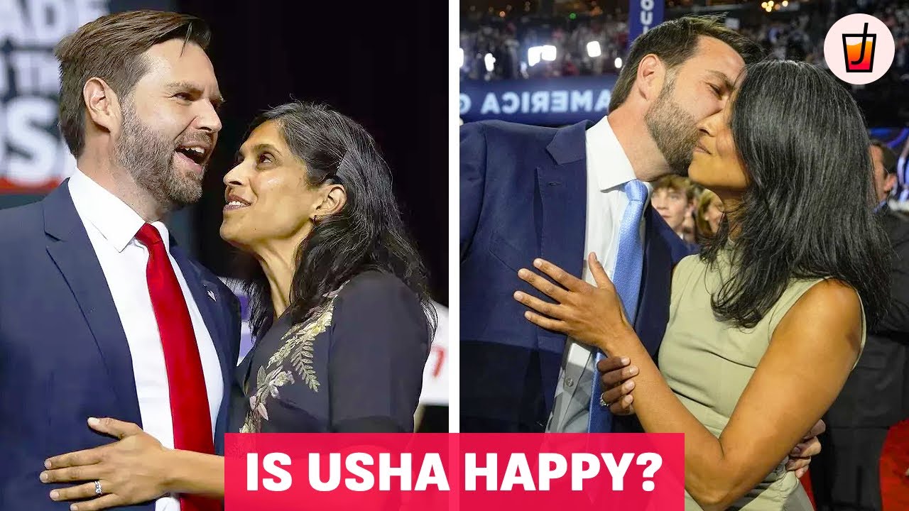 Are JD Vance and Usha Just Playing Happy Family? 🥤 RumourJuice