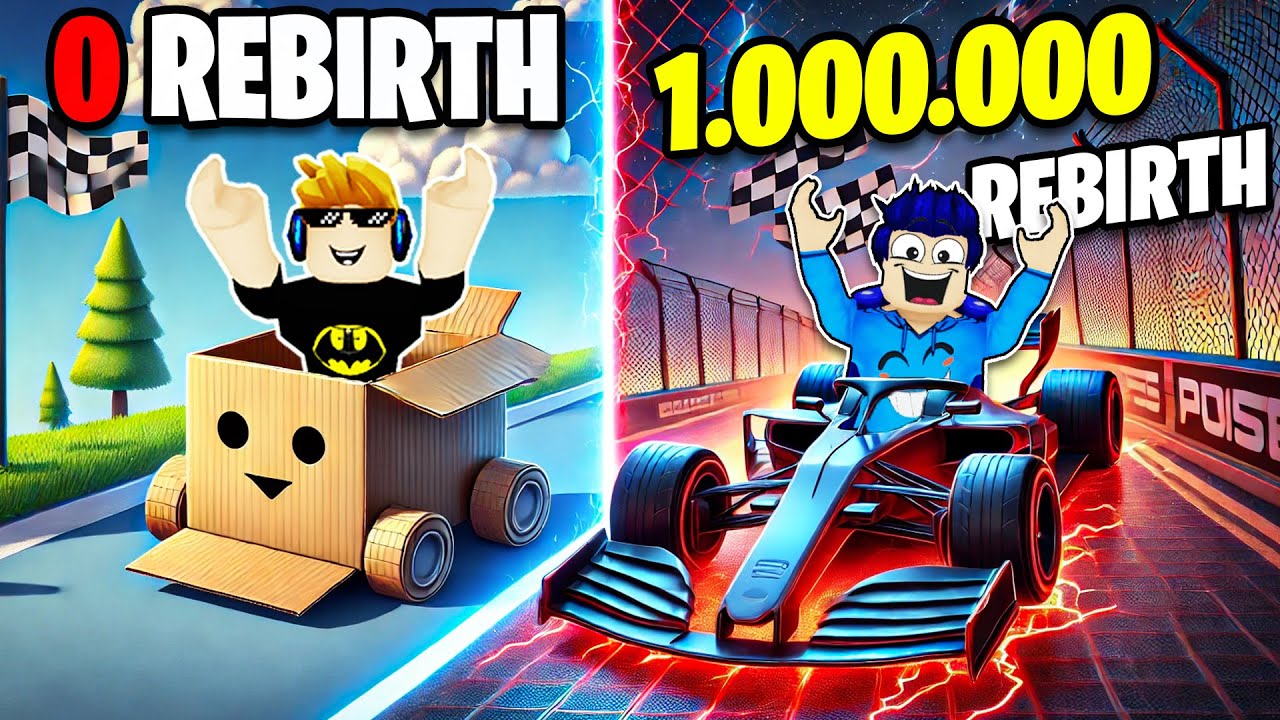ARABA OYUNUNDA 1.000.000 REBIRTH ATTIM 🚗 Roblox