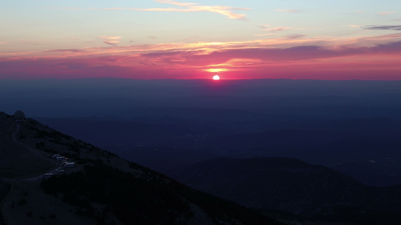 SUNSET TIME AT MONT VENTOUX