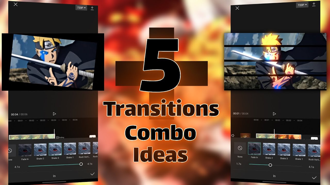 5 Transitions Combo Hack on CapCut PART 4 | CapCut Tutorial