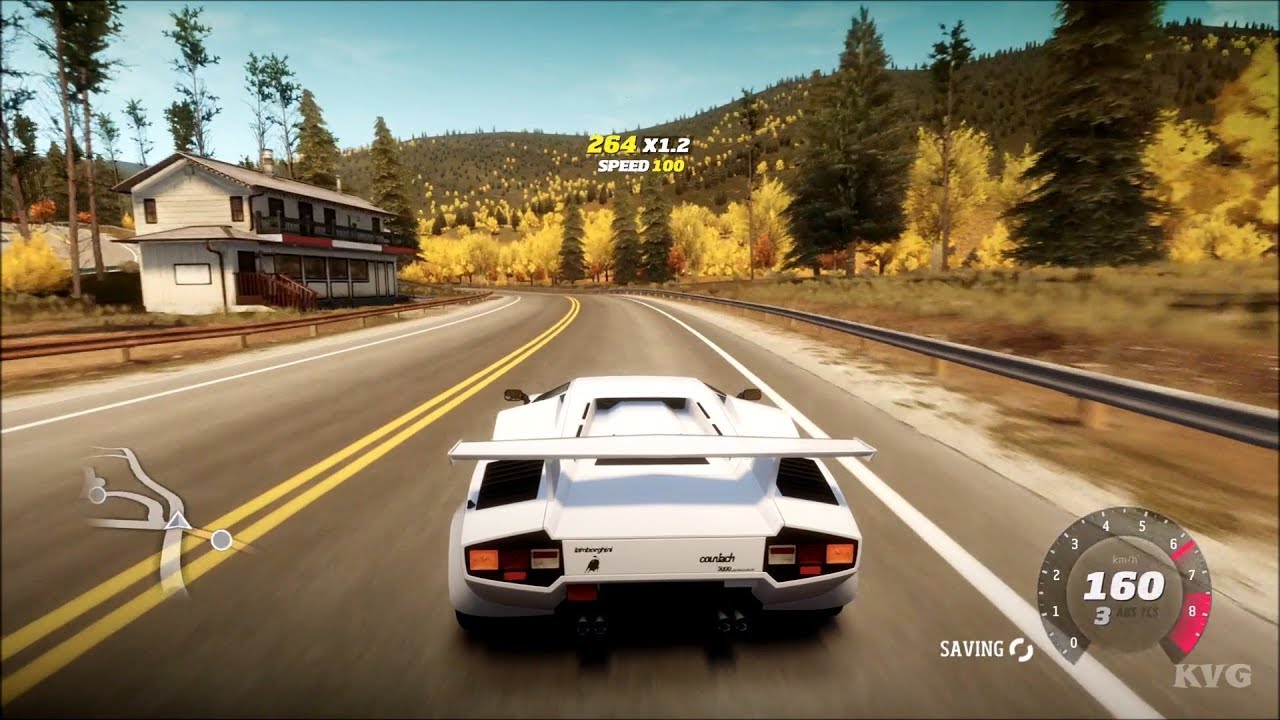 Forza Horizon - Lamborghini Countach LP5000 QV 1988 - Open World Free Roam Gameplay HD