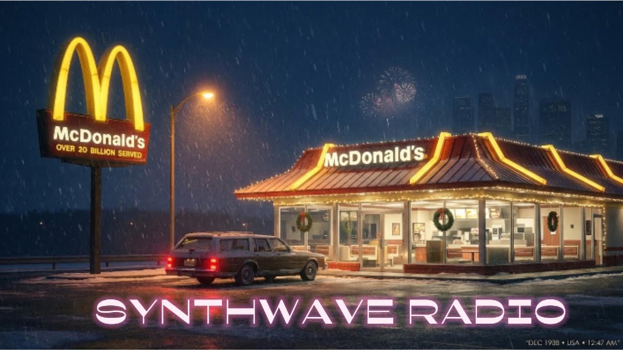 Synthwave Radio – Back to the 80s | Neon Diner Night