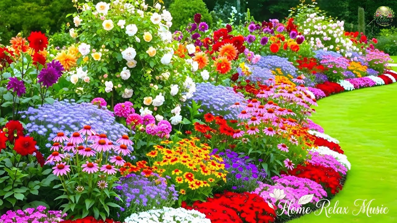 A Slow Morning in the Garden 🌿 Relaxing Piano Music Filled with Peaceful Energy