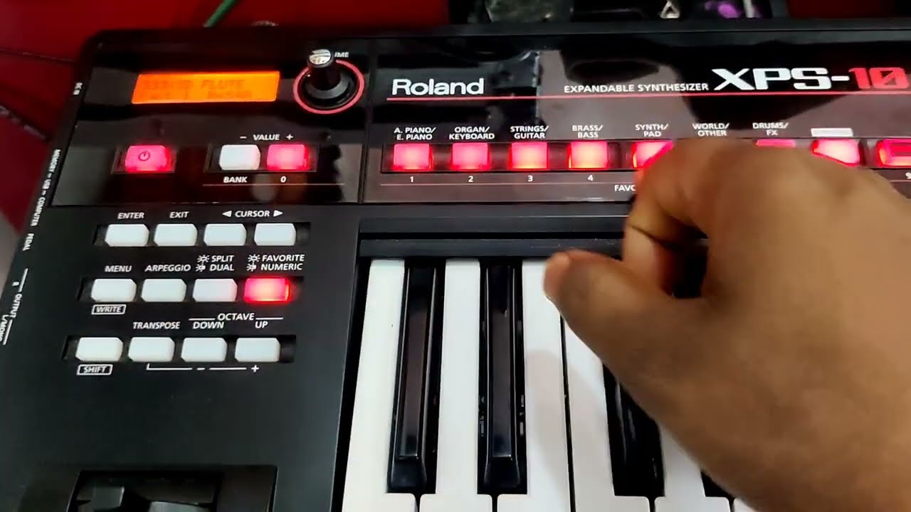 Roland Xps10 bank ka tone kaese change kre || how to change tone Roland Xps10