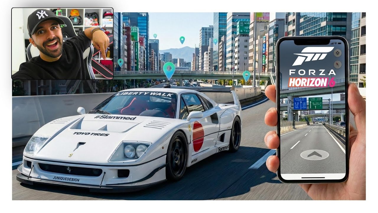 El mapa REAL de FH6 en Maps 😮