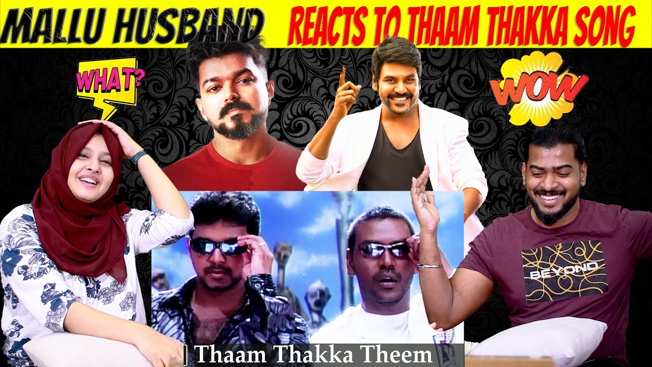 Thaam Thakka Theem Tamil Song Reaction | Thirumalai | Vijay & Raghava Lawrence | Fazvlog