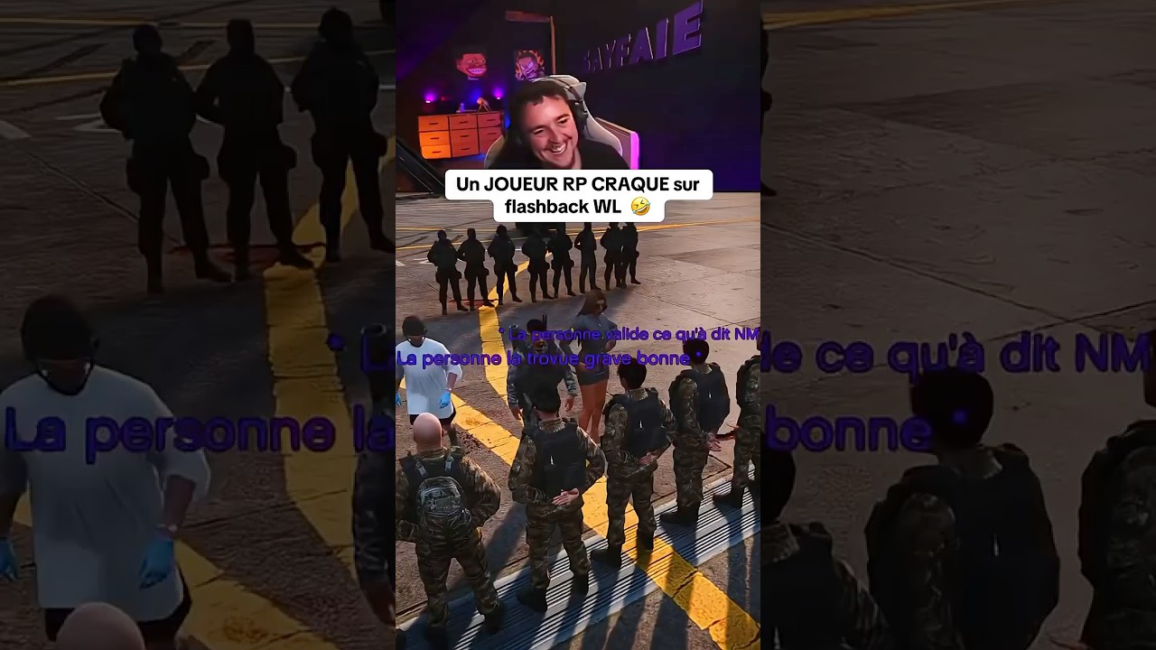 Il devient fou ?? ￼ #twitch #flashback #gtarp #flashbackwl #gta #clips #streamer #humour #drole