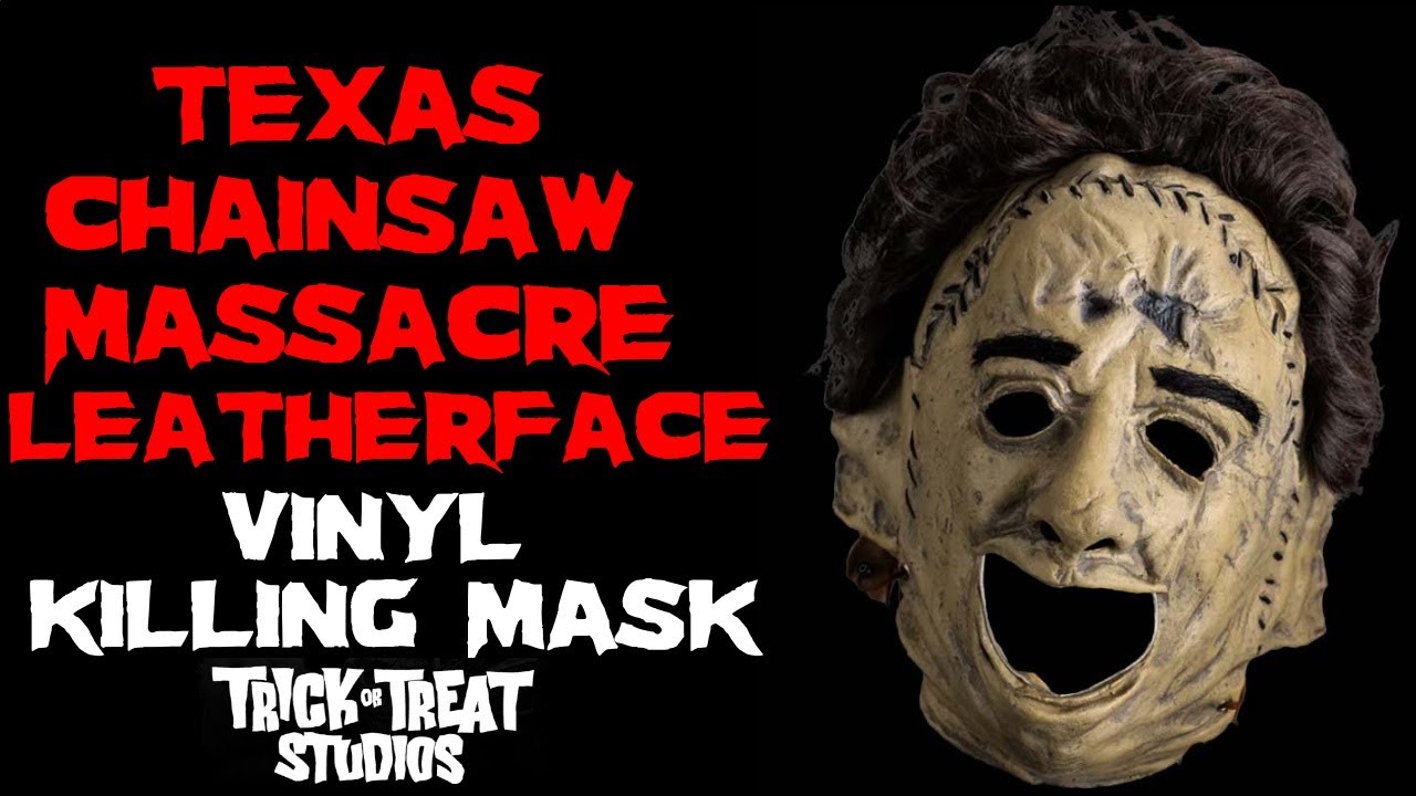 The Texas Chainsaw Massacre Vinyl Leatherface Killing Mask From Trick Or Treat Studios