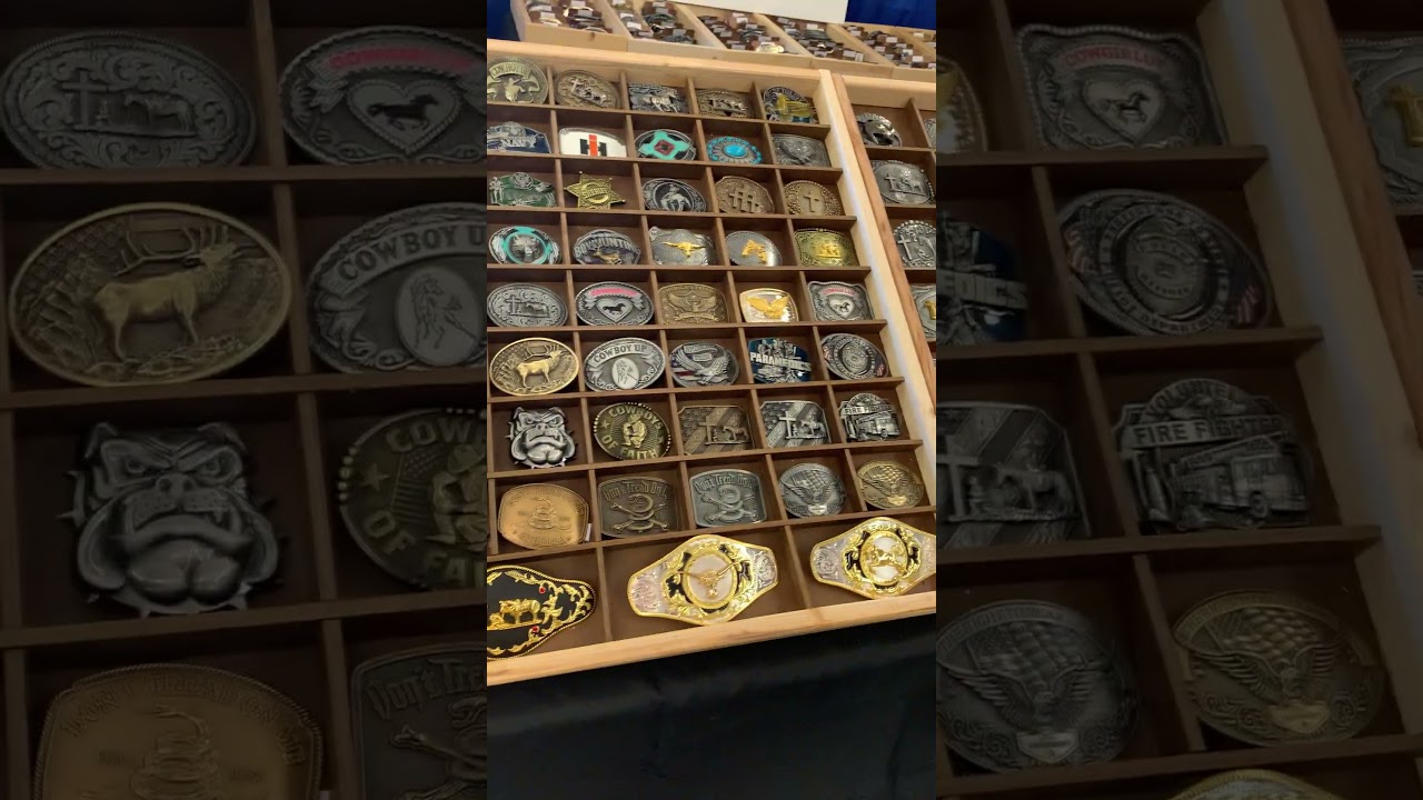 Nice Variety Of Cowboy Belt Buckles