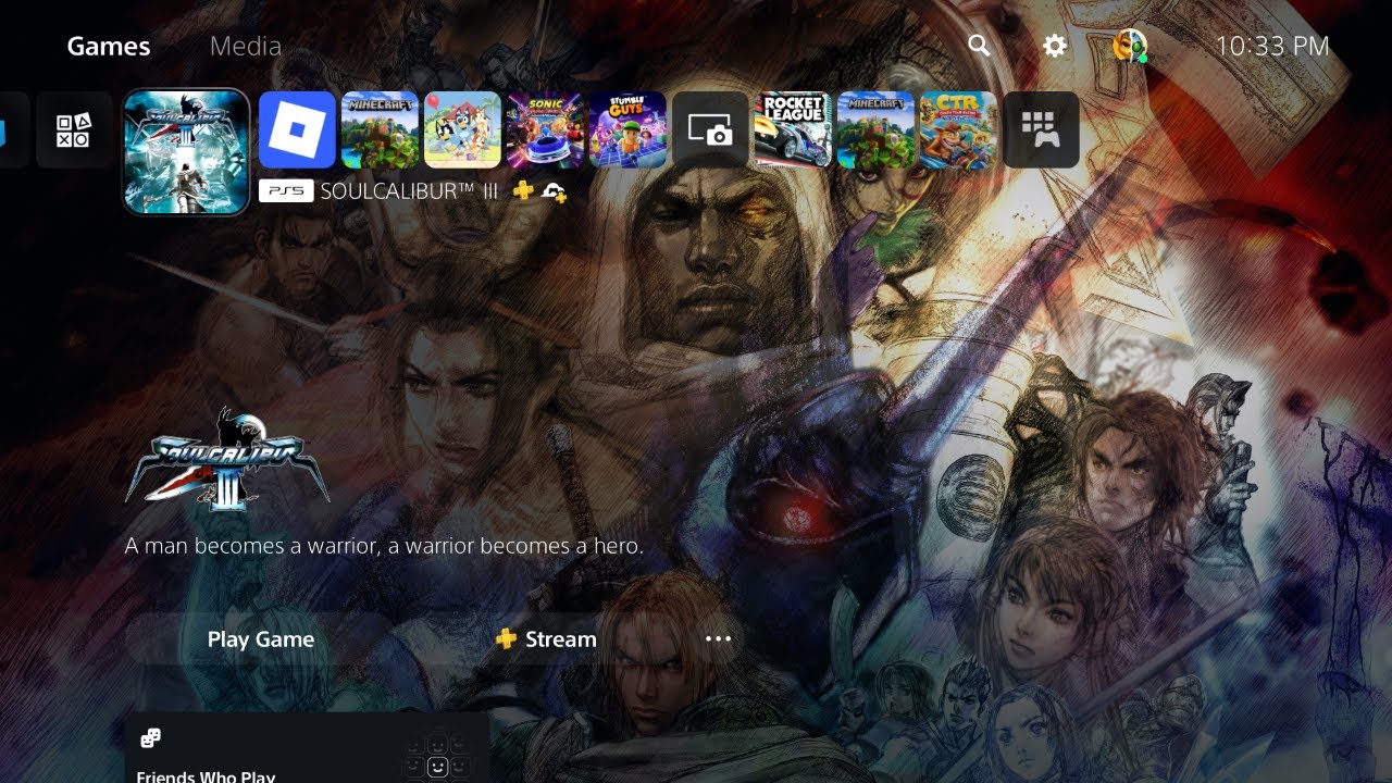 Soulcalibur III (PS2) &mdash; геймплей для двух игроков против PS5 (PS Plus Premium)