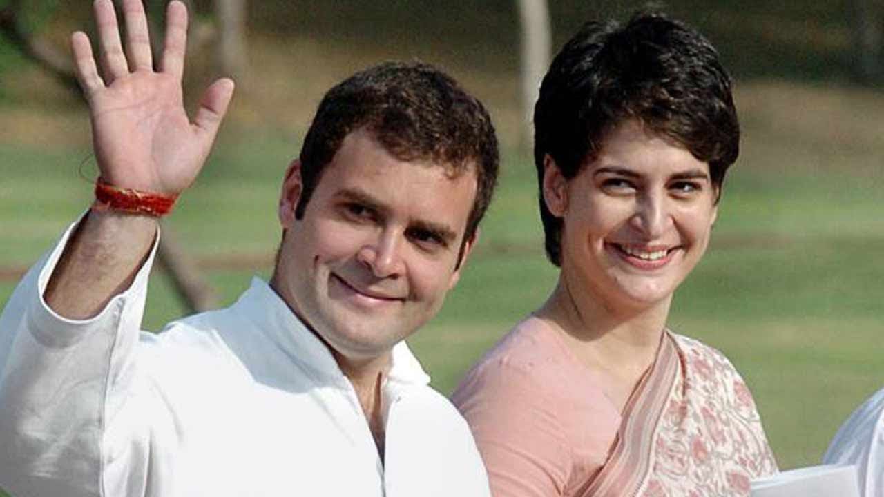 Priyanka campaigns for brother Rahul in Amethi