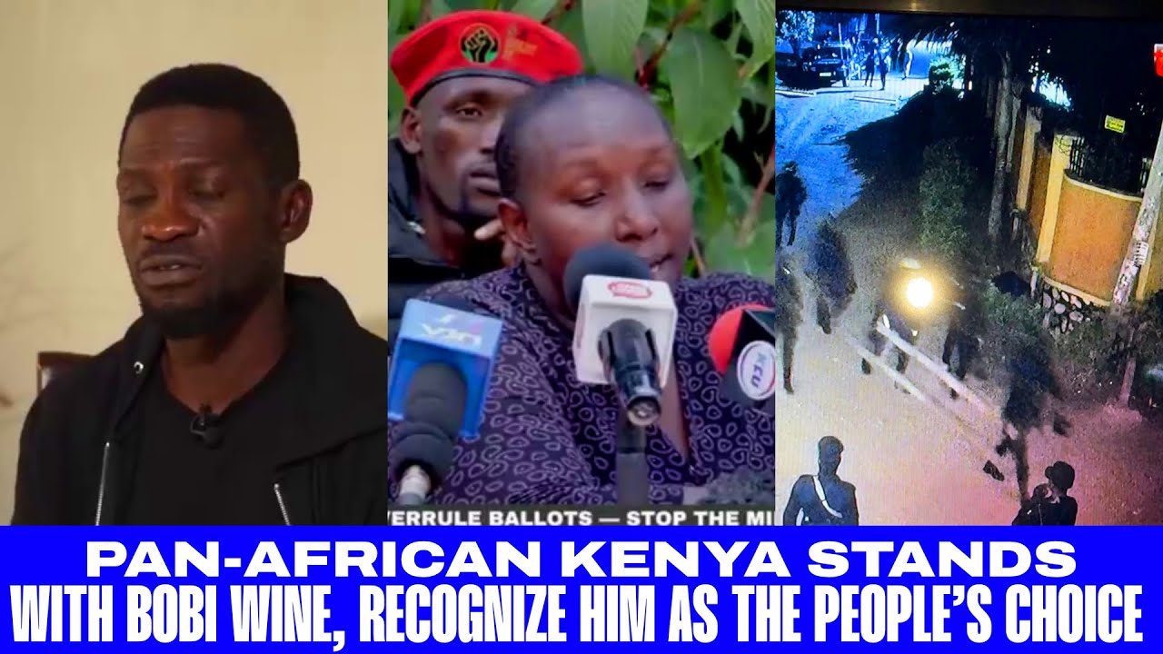 🌍 Pan-African Kenya Stands with Bobi Wine, Recognize him as the People’s Choice