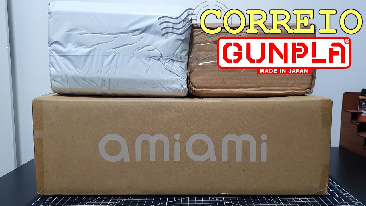 [230] Correio Gunpla #39 - Compra da AmiAmi por Surface Parcel e 2 Caixas da AliExpress | Jul-2021