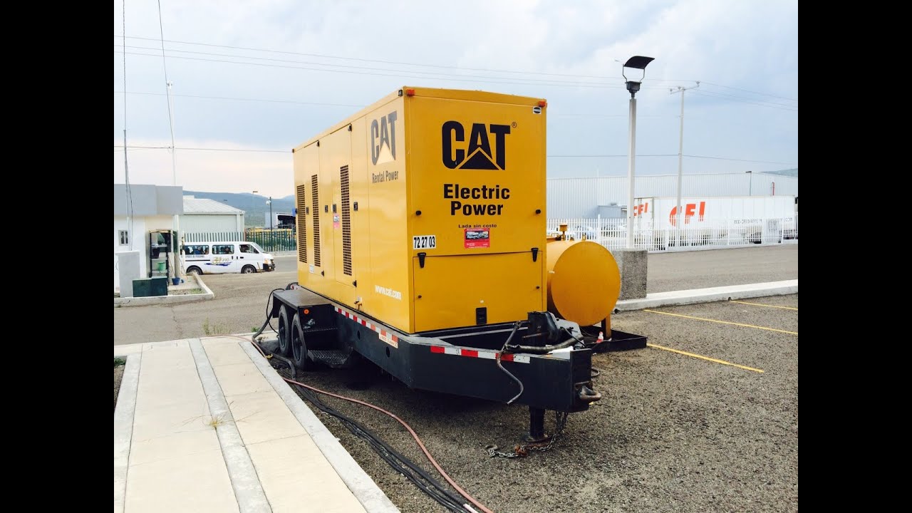 Renta de planta de luz en operación Industrial Continua. Generador de 465 kVA's