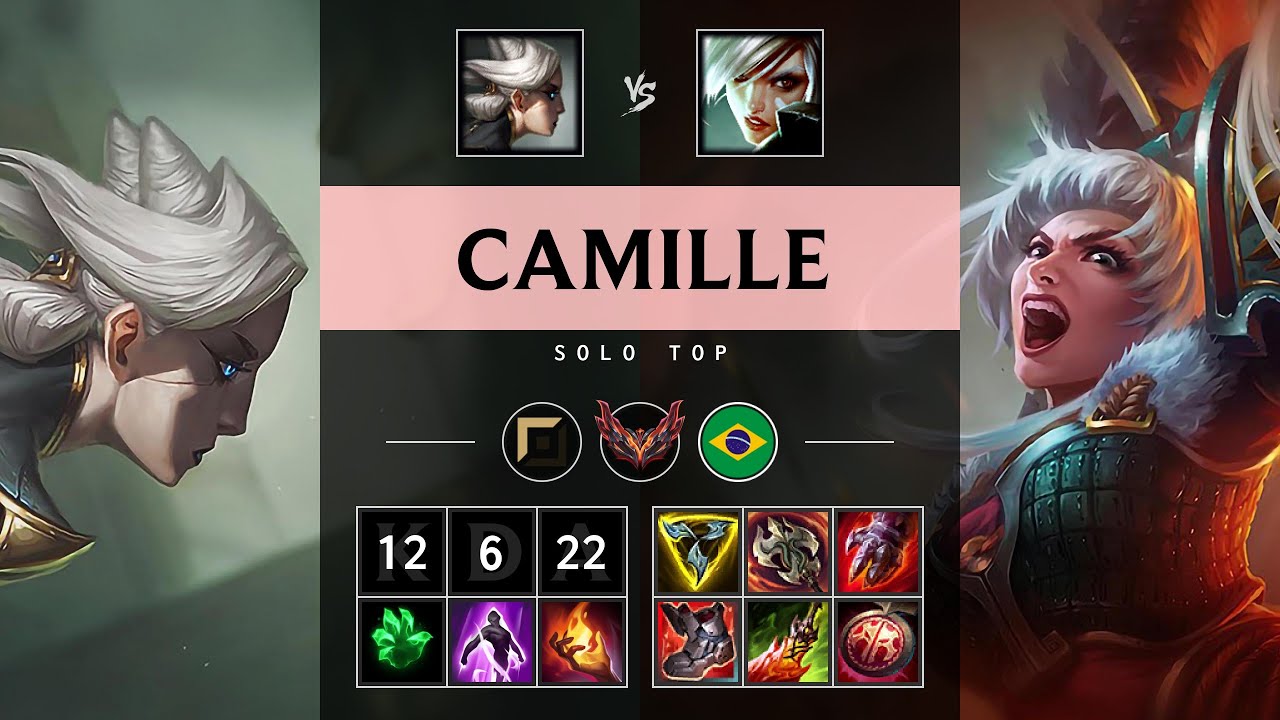 Camille Top vs Riven - BR Grandmaster Patch 25.14