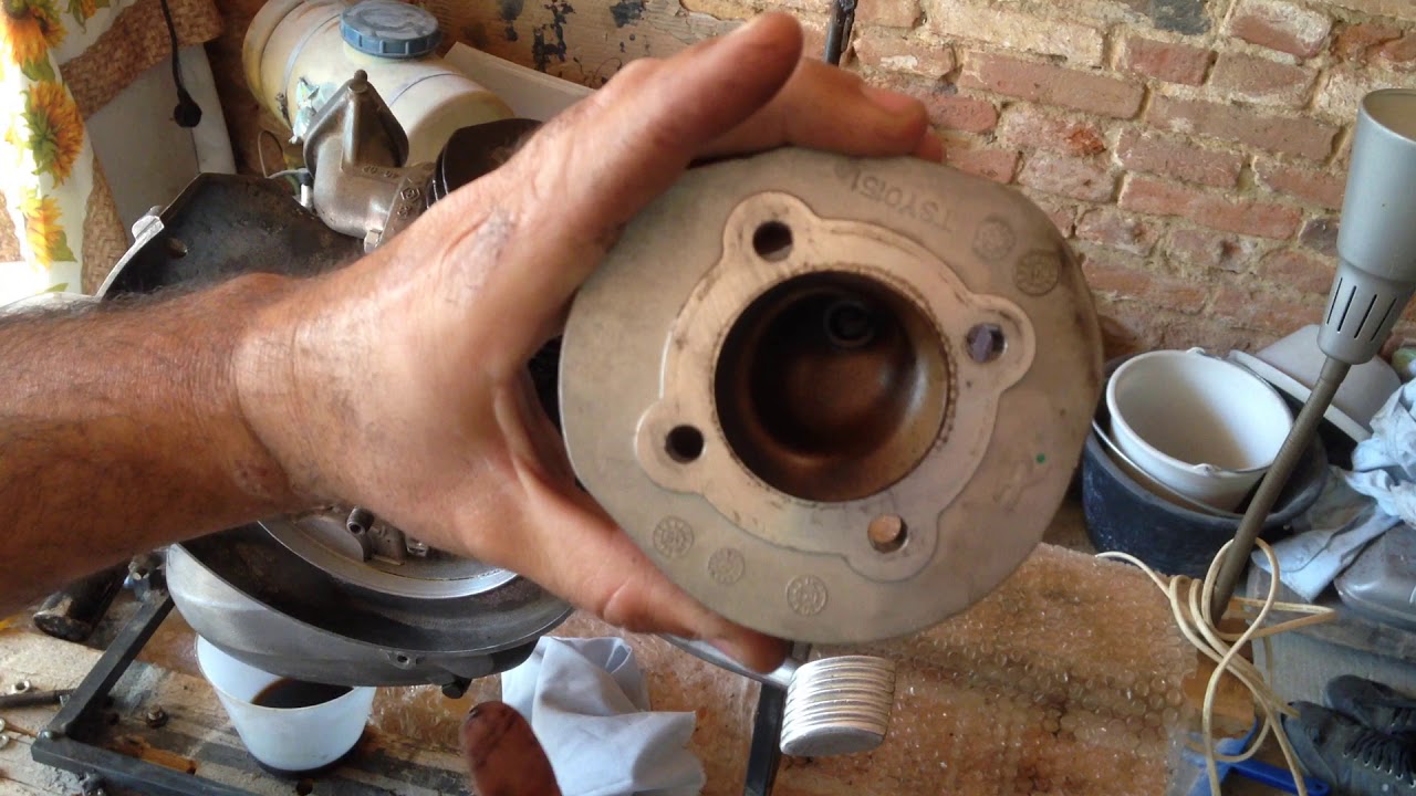 Come smontare cilindro vespa pk 50
