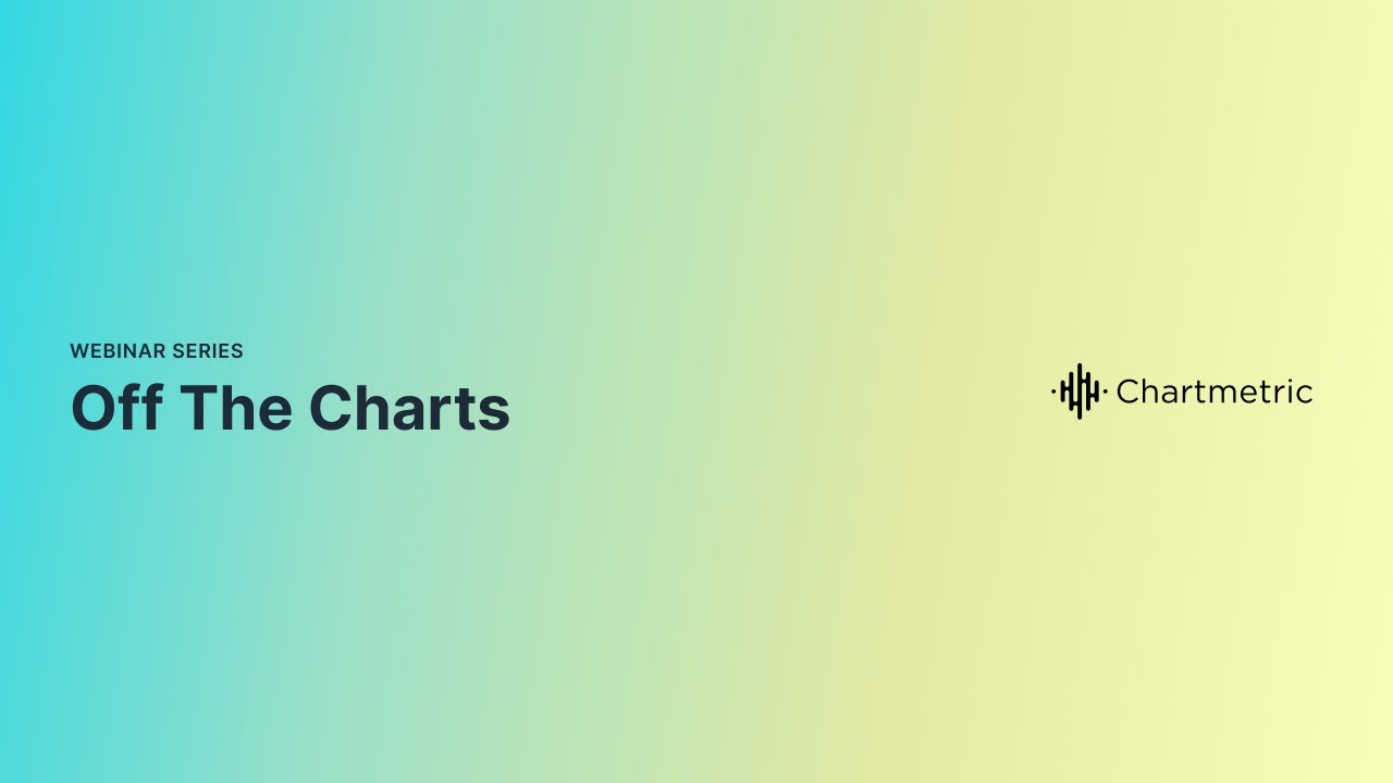 Off the Charts with Chartmetric
