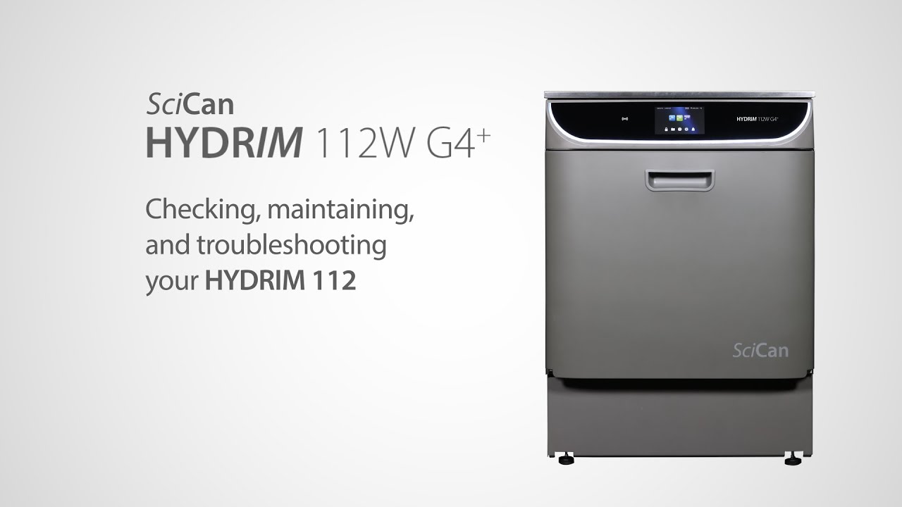 Checking, maintaining, and troubleshooting your HYDRIM 112