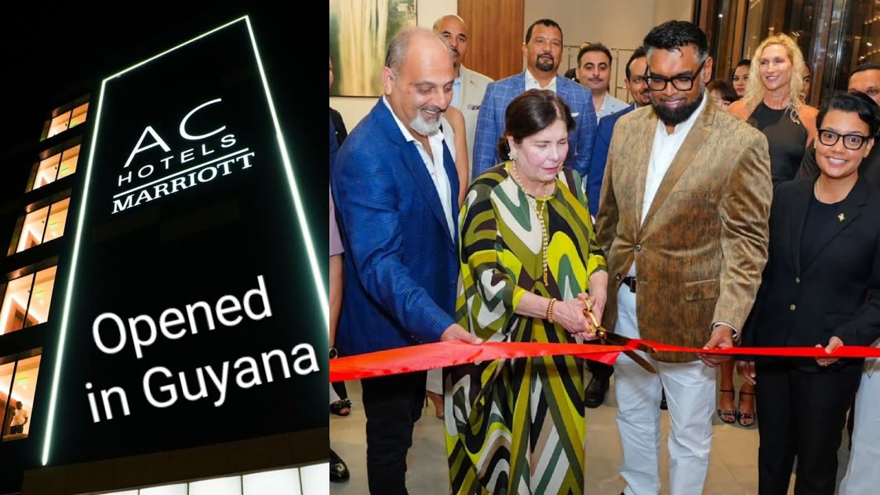 Opening of AC Marriott Guyana, Ogle ECD 