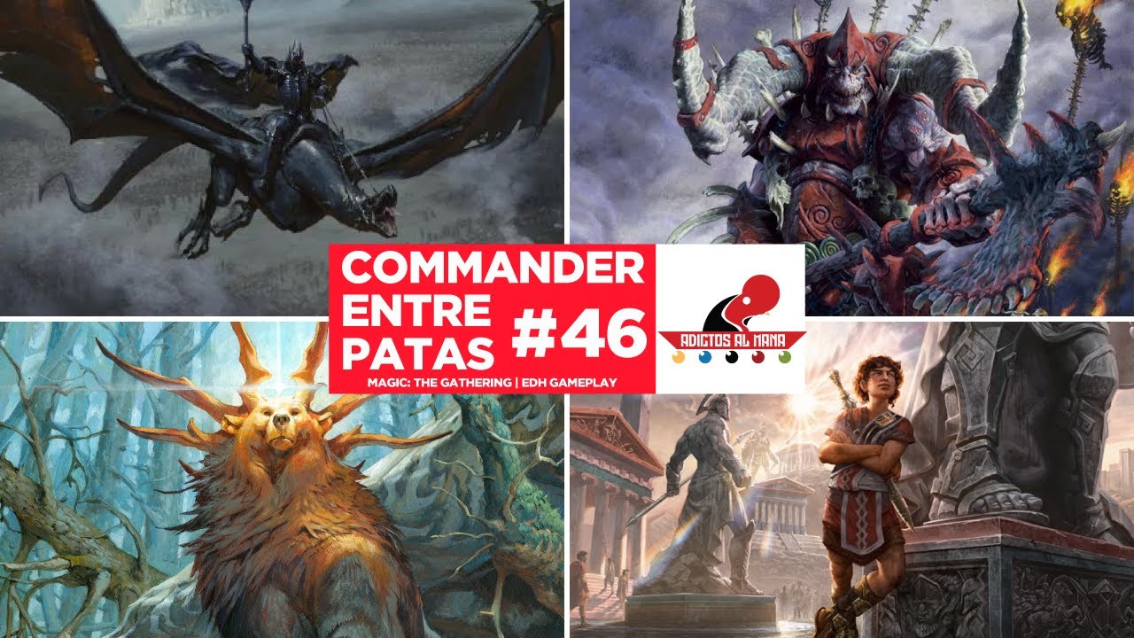 Commander Entre Patas #46 - Lord of the Nazgul vs Sedris vs Kytheon vs Ayula | MTG | EDH