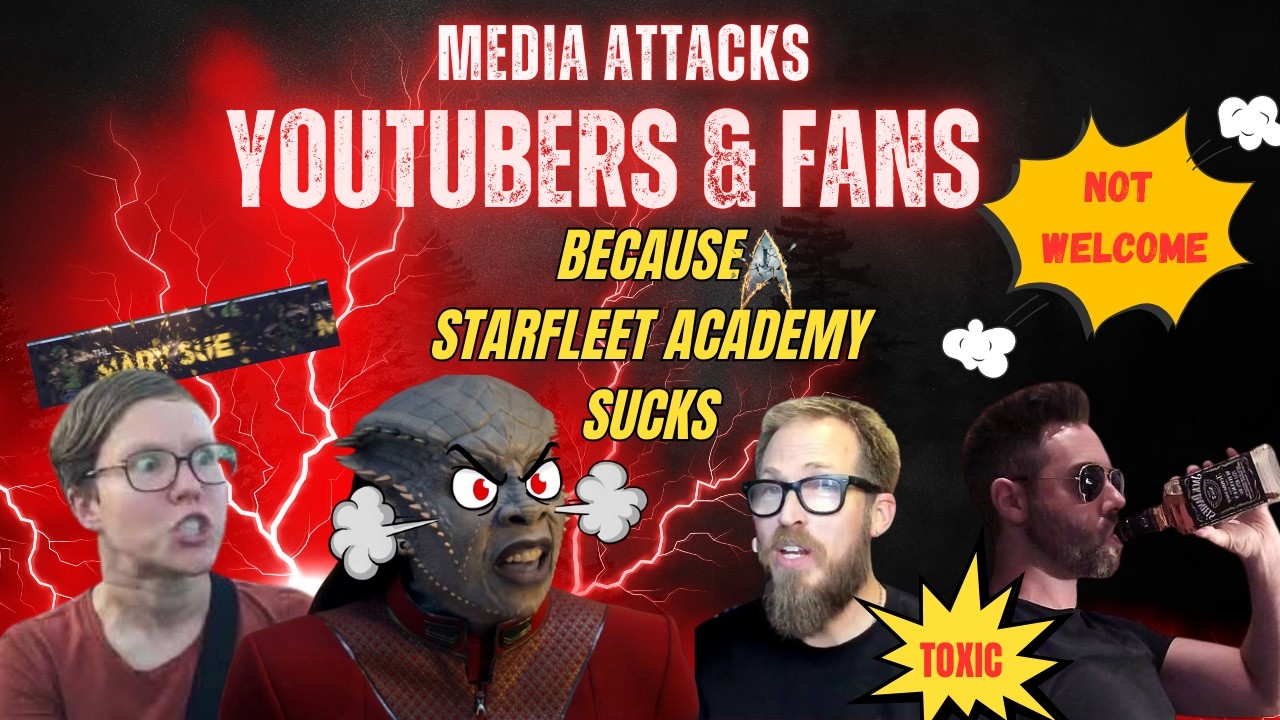 YouTubers CRUSH Starfleet Academy — Media Attacks Fans