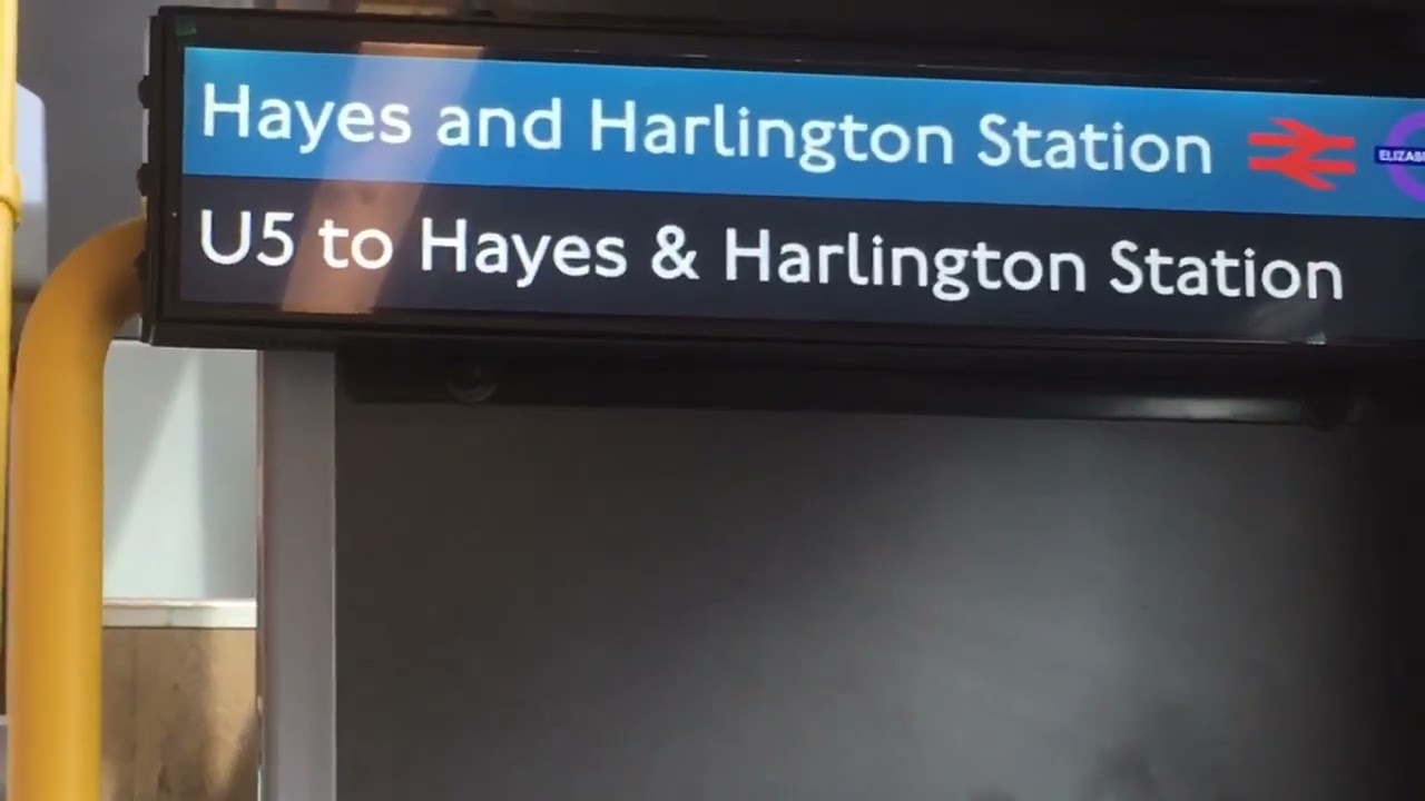 Faulty Ibus U5 to Hayes and Harlington Station