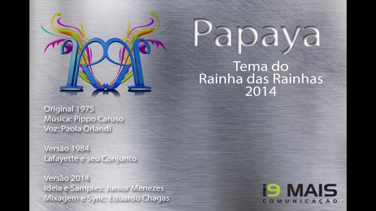 Tema Rainha das Rainhas 2014 - Papaya