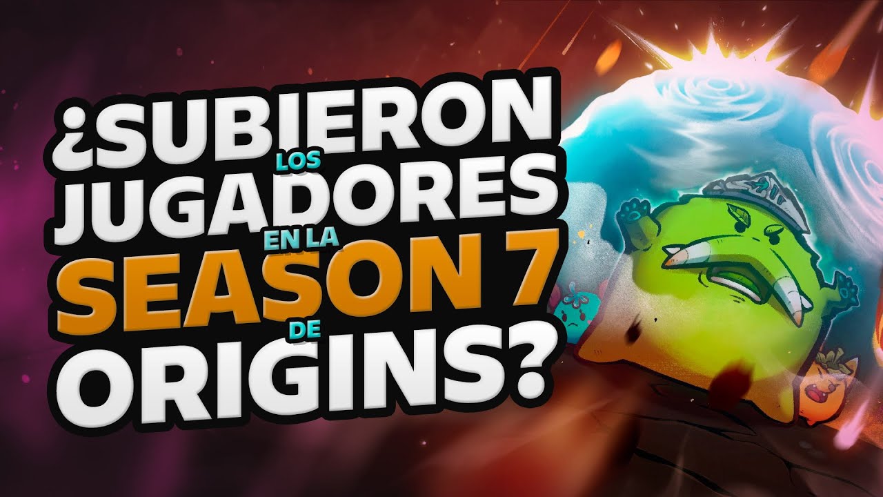 ¿HUBO MÁS O MENOS JUGADORES EN LA SEASON 7 DE AXIE INFINITY ORIGINS? ¿CUÁNDO NUEVO PARCHE?