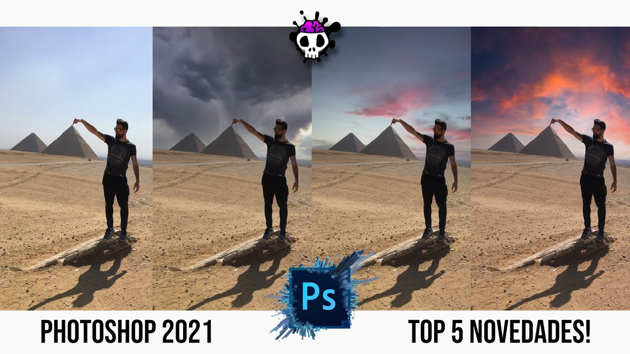 TOP 5 NOVEDADES en PHOTOSHOP 2021 | INTELIGENCIA ARTIFICIAL