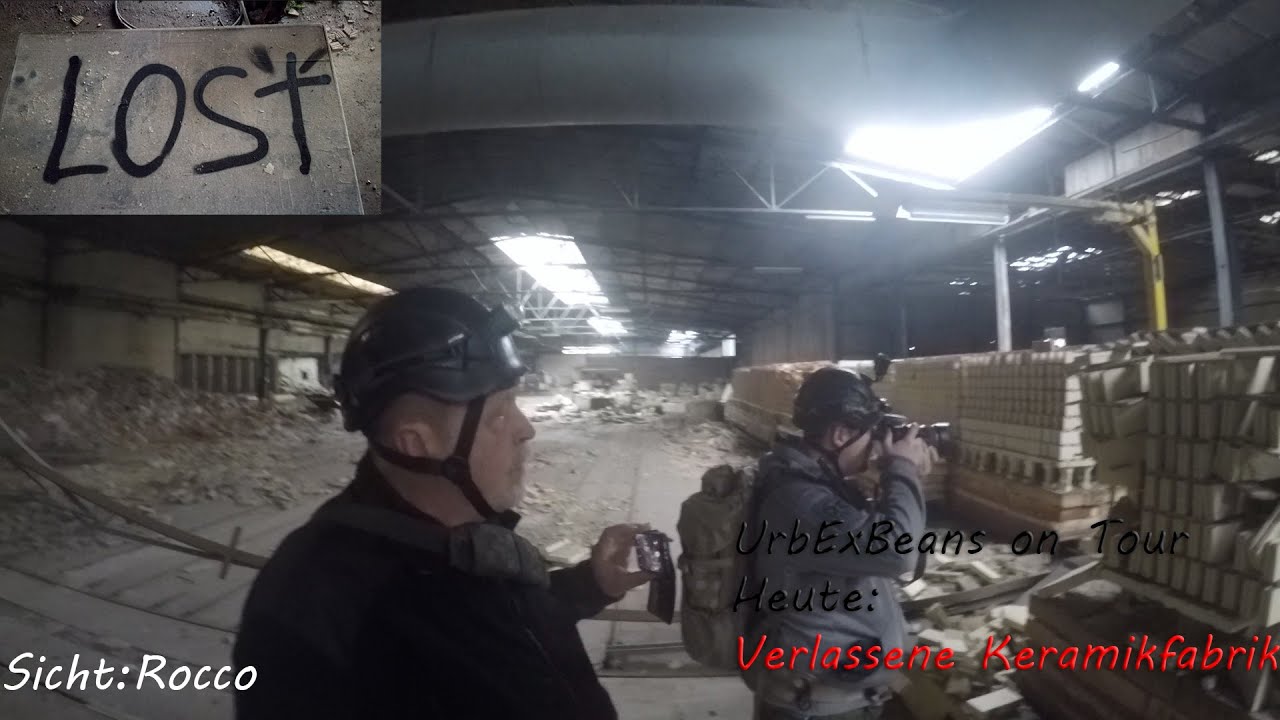 Verlassene Keramikfabrik Sicht: Rocco | UrbExBeans on Tour