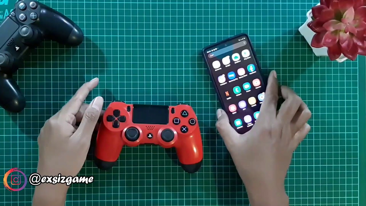 TESTER STICK PS4 (DS4) MENGGUNAKAN SMARTPHONE