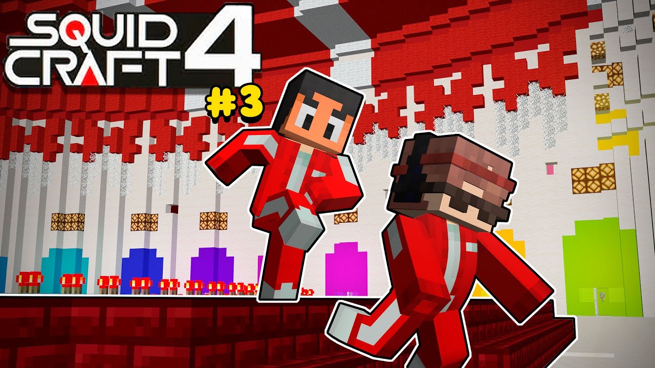 LA TRAICI&Oacute;N 😐 - SQUID CRAFT GAMES 4 -  D&Iacute;A 3 🦑