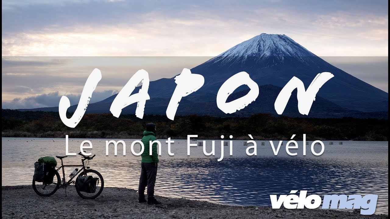 Le mont Fuji &agrave; v&eacute;lo