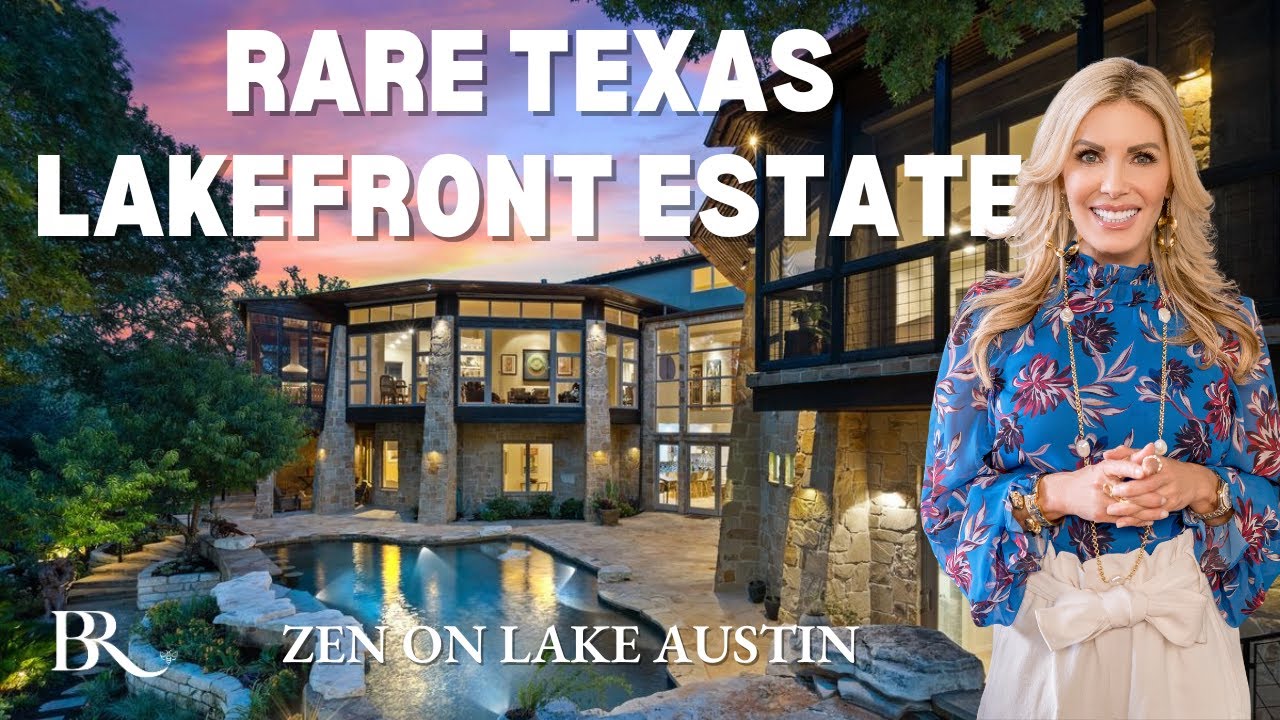 INSIDE A RARE TEXAS WATERFRONT ESTATE | Zen on Lake Austin | Tarrytown Estate