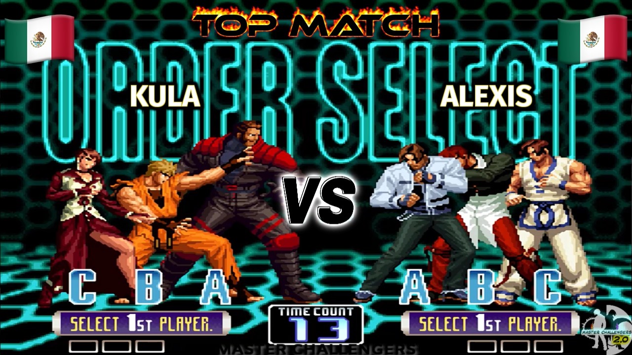 KULA vs ALEXIS FT10 TOP MATCH M&Eacute;XICO KOF 2002 ONLINE