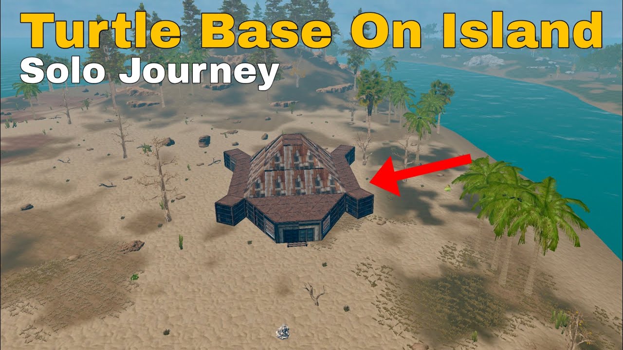 I found a turtle on the island- Solo - last Island of survival 
