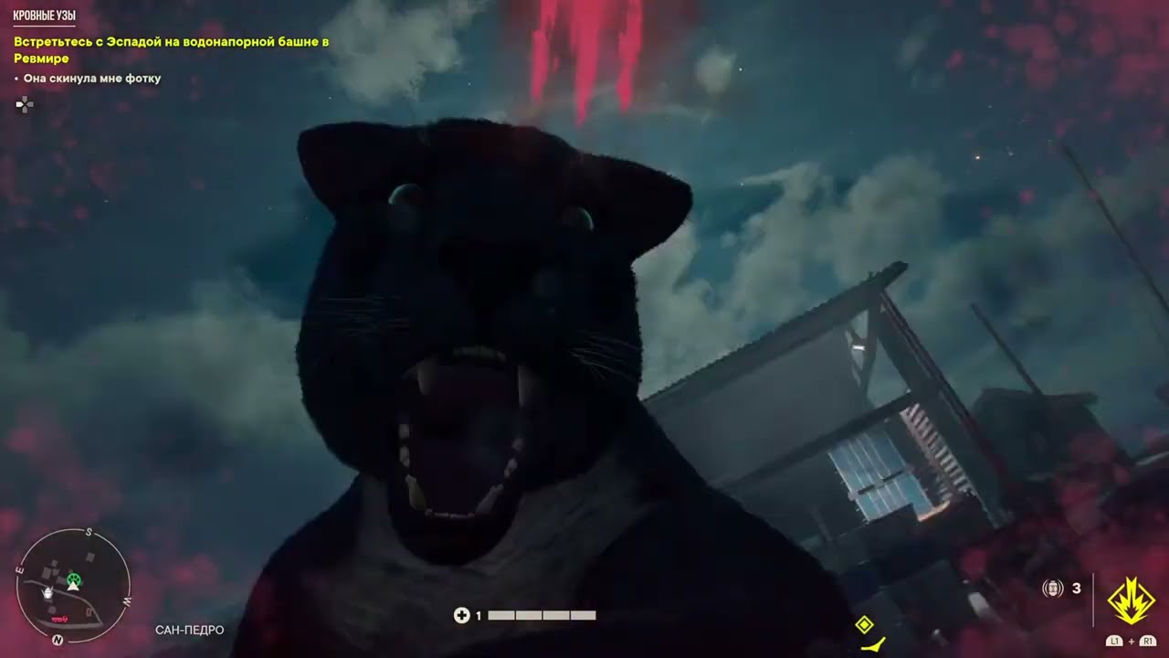 Чёрный ягуар и чёрная пантера встретились Far Cry 6 Сангуринарио