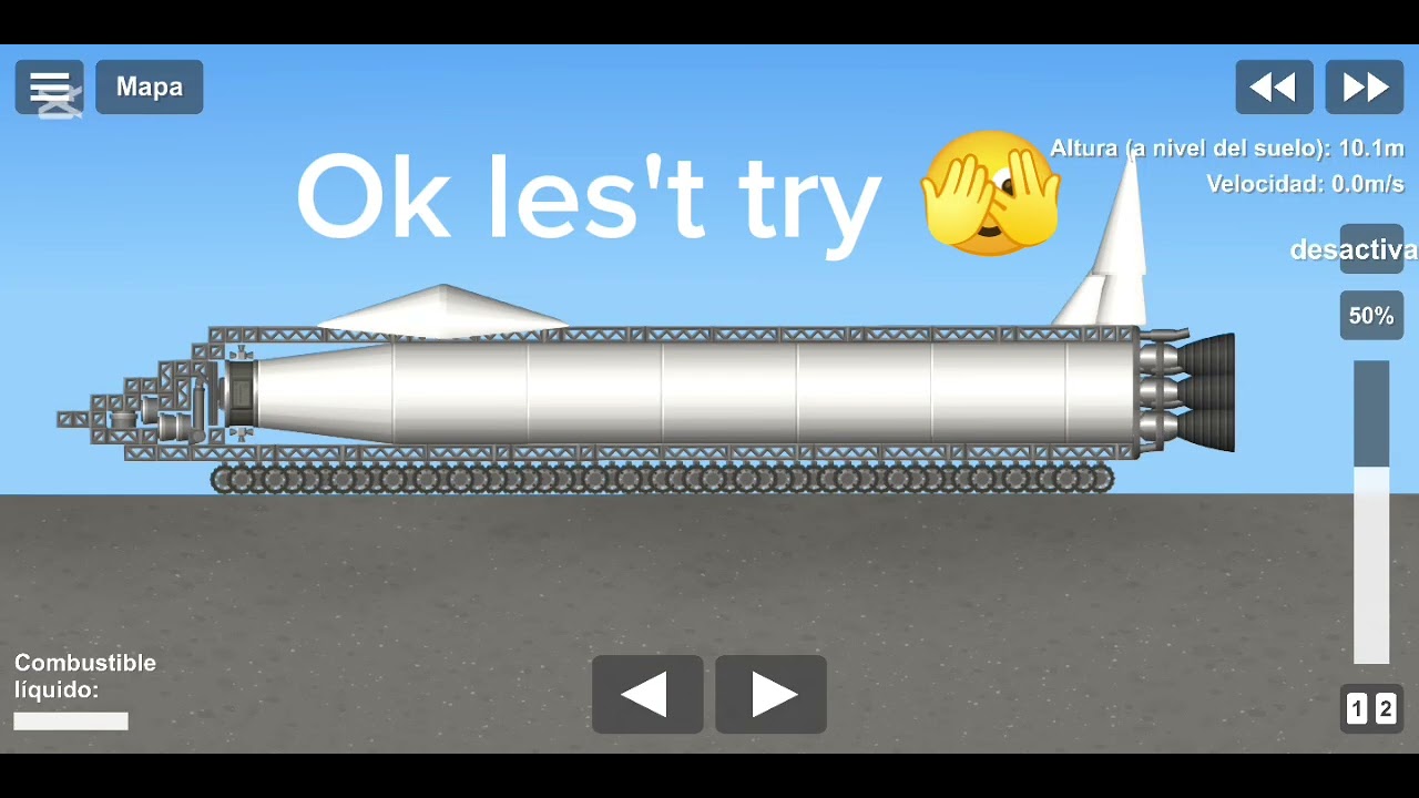 Boring expreseded in a rocket Game SFS