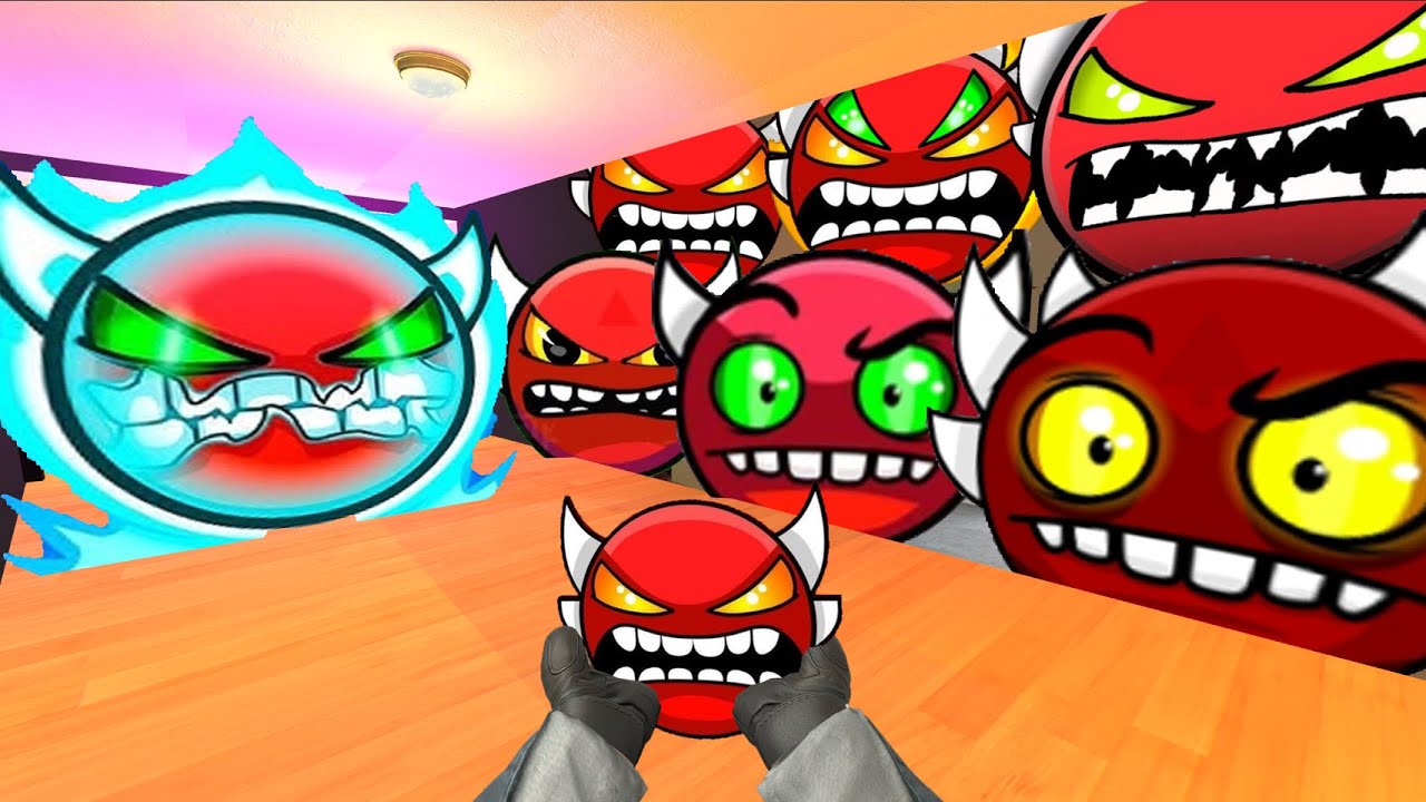 Saving InsaneFace From Geometry Dash Emoji 